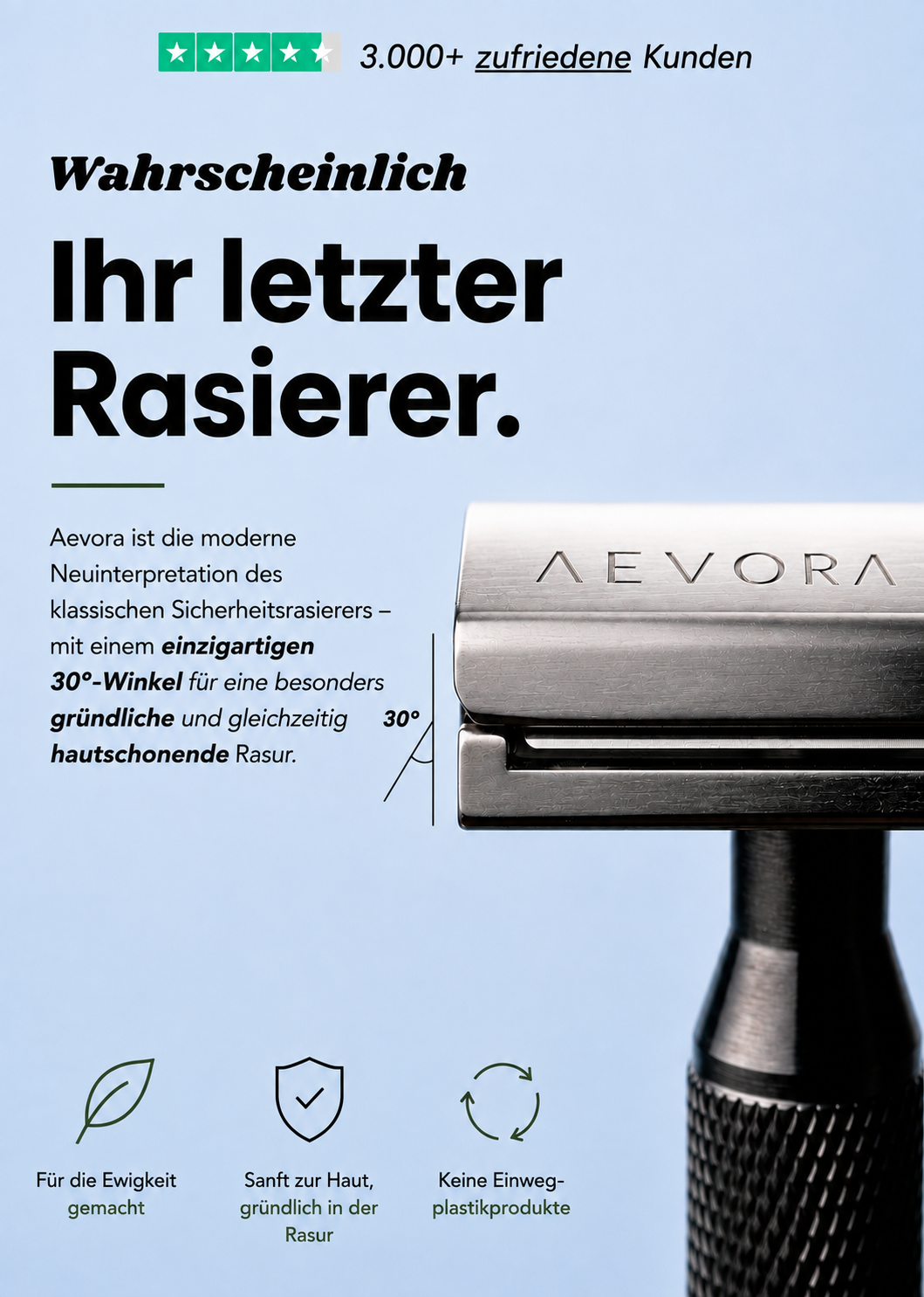 Aevora Rasierhobel