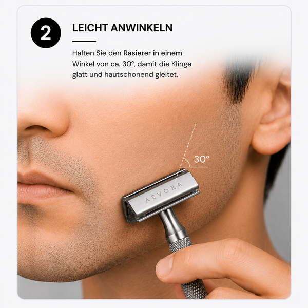 Der Zug über die Wange
